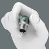 Socket set Wera Zyklop A 1/4 inch black/green, 9 pieces
