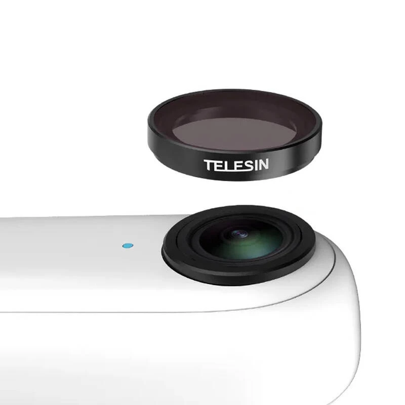 Set of 4 CPL/ND8/ND16/ND32 Telesin filters for Insta360 GO 2/3 camera