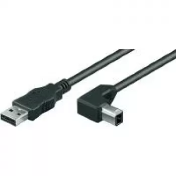 Wentronic Goobay USB 2.0 Hi-Speed Cable, Black, 3 m - USB 2.0-Plug (Type A) > USB 2.0-Plug (Type B) (68733)