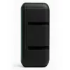 Portable stereo speaker SQUEAK SQ1009 — Bluetooth 5.3, 45W RMS, 10h battery, FM, USB, AUX, LED, 1800 mAh, Black