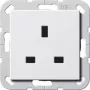 GIRA 2776 03 Socket Outlet White (277603)