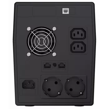 Uninterruptible Power Supply Green Cell UPS09 — Line-Interactive 3 kVA / 1400 W, 230 V, LCD, Tower, 5x Type F outlets