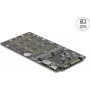 DELOCK M.2 Key M NVMe SSD to OCuLink SFF-8612 converter adapter (model 64294)