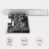 Axagon PCES-SJ2 interface cards/adapter Internal SATA