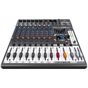 Behringer X1222USB audio mixer 4 channels