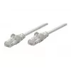 Intellinet Network Patch Cable, Cat6A, 50m, Grey, Copper, S/FTP, LSOH / LSZH, PVC, RJ45, Gold Plated Contacts, Snagless, Booted, Lifetime Warranty