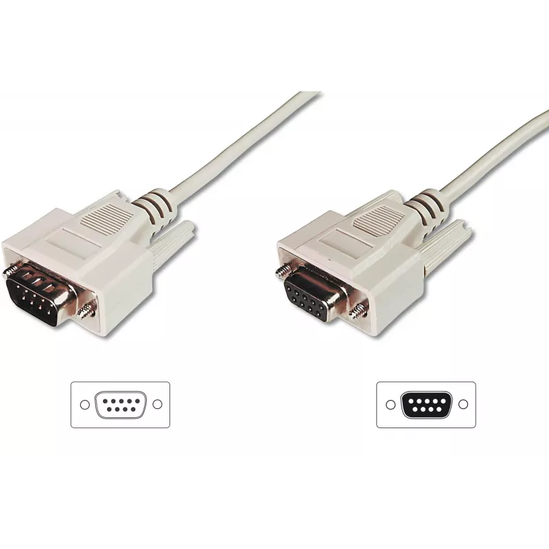 Serial Cable ASSMANN Electronic D-Sub9 2.0m