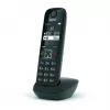 Analog/DECT telephone Gigaset AS690HX Wireless handset Caller ID Black