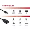 Equip 133347 USB cable USB 3.2 Gen 1 (3.1 Gen 1) 10 m USB A Black