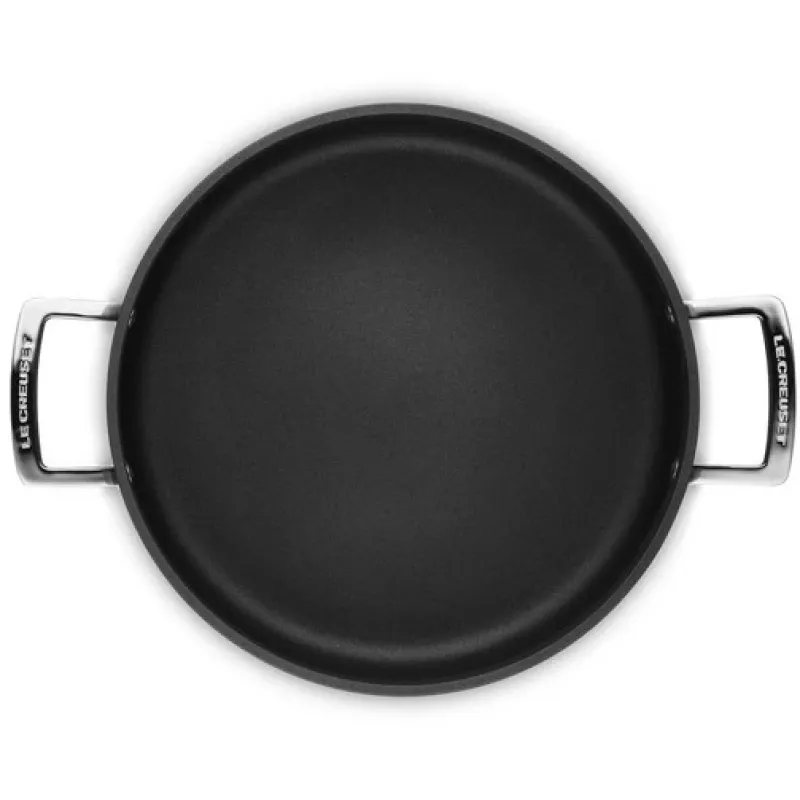 Le Creuset Toughened Non-Stick sauteuse with glass lid 28 cm