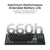 Mechanical Keyboard Keychron Q3 Ultra 8K — 80% QWERTY, Wired & Bluetooth, RGB, Black
