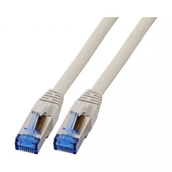 EFB-Elektronik RJ45 Patch Cable Cat.6A S/FTP TPECat.7 Raw Cable superflex Grey 0,5m Manufacturer: EFB Elektronik (K5525FGR.0,5)