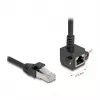 Networking cable DeLOCK 81041 RJ-45 Cat6 0.5 m Black