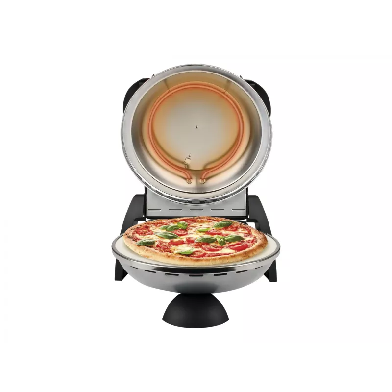 Pizza maker G3FERRARI Delizia 1200 W, stone cooking surface, max 400°C, 31 cm pizza, timer, thermostat