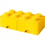 LEGO Drawer Brick 8 — yellow (model 40061732) storage drawer for bricks and small parts
