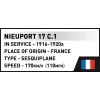 Construction Set Cobi Blocks Nieuport 17 C.1 277 pcs — Model Aircraft Kit, Collectible Brick Set