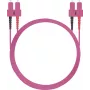 Fiber Optic Patch Cable helos 50/125µm OM4 SC-SC Duplex 0.5 m