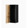 Cama cabinet VIGO 90 full 90/35/32 black/wotan oak