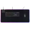 Deltaco GAM-092 - Black - Monochrome - Neopren - USB - Gaming Mouse Pad