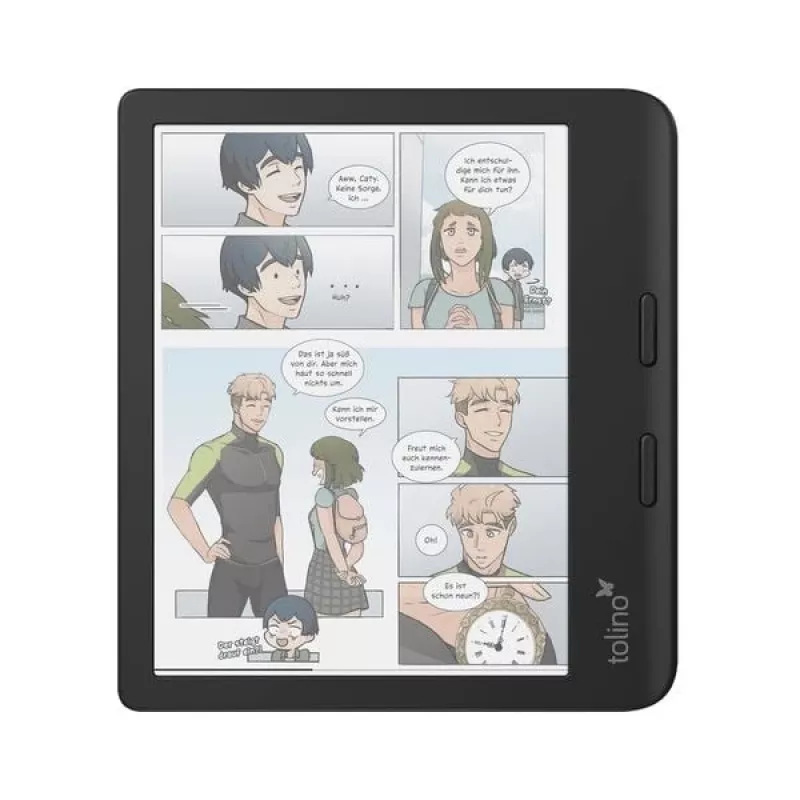 Tolino e-book reader Touchscreen Wi-Fi Black