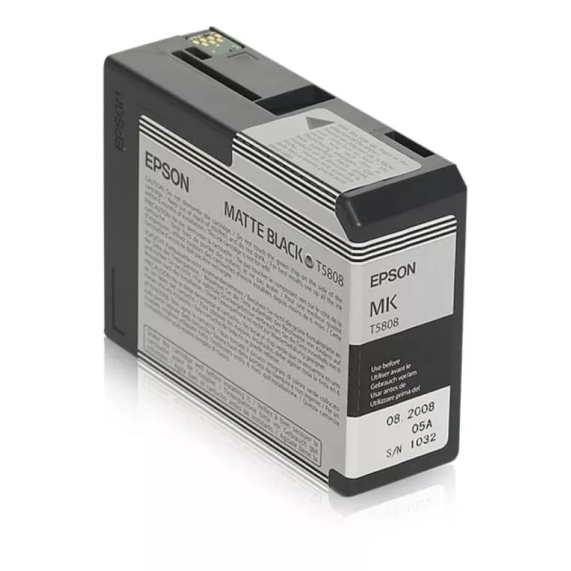 Ink cartridge Epson C13T5808 Matte black — Original Epson cartridge, matte black
