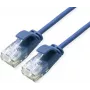 ROLINE GREEN UTP Patch Cable Cat.6A (Class EA), LSOH, slim, Blue, 1,5 m (21.44.3944)