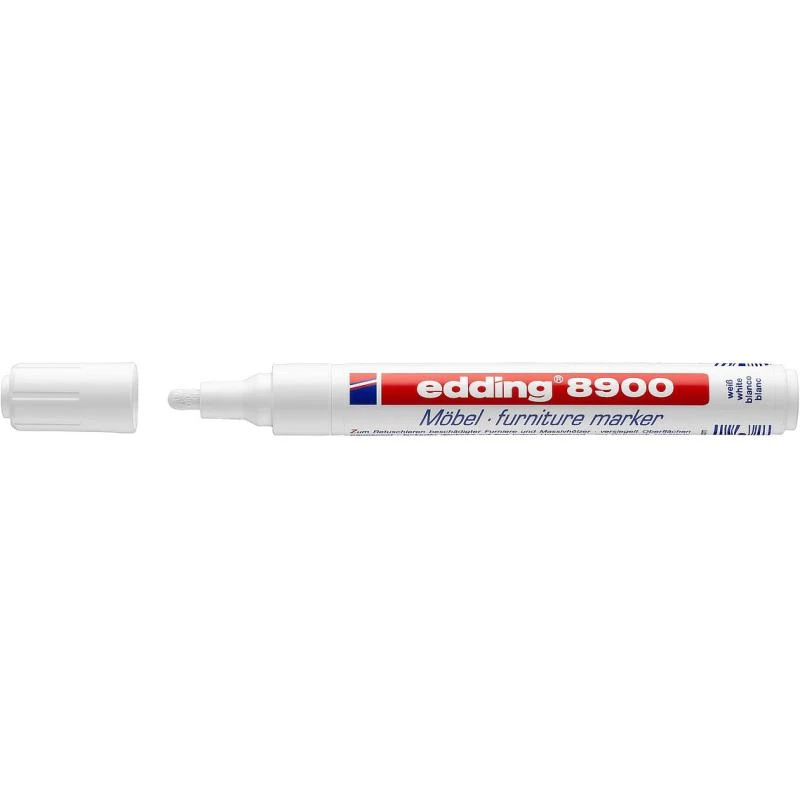 Permanent Marker Edding 8750 Bullet Tip White