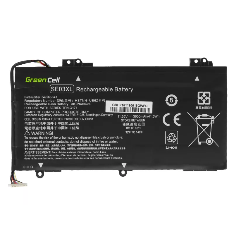 Laptop Battery SE03XL for HP Pavilion