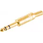 Stereo Plug ShiverPeaks 50200-G 6.3 mm gold-plated metal connector