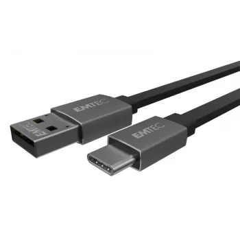 USB cable Emtec T700C 1.2m USB A to USB C Black