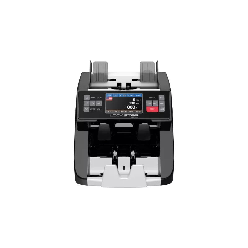 Banknote counter Extralink X-1000 UV IR MG — multi-currency banknote counter with UV and IR detection