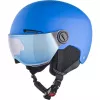 Helmet ALPINA ZUPO VISOR QLite — child ski helmet, hard shell, 54–58 cm, integrated visor, Run System Ergo Snow