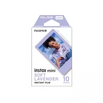 Instant film Fujifilm Instax MINI Soft Lavender 5.4×8.6 cm, 10 sheets