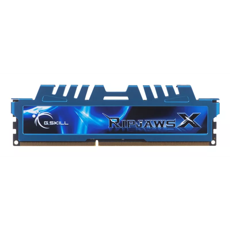 G.Skill 16GB Ripjaws X Dual Channel Memory Kit - Blue (2x 8GB, DDR3 1600MHz,1.5v, F3-1600C9D-16GXM, XMP Ready)