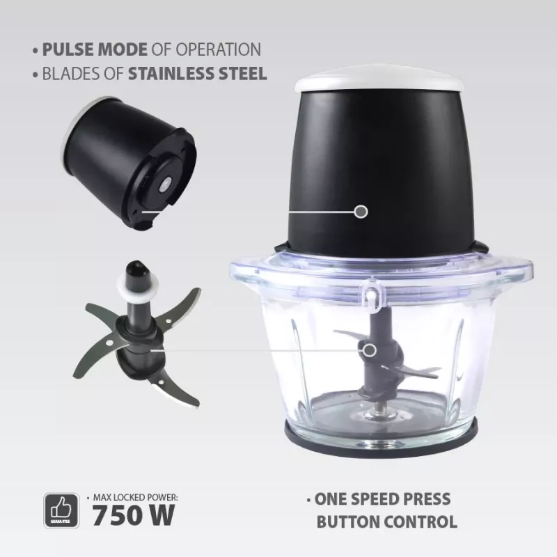 Maestro food chopper MR-582 750W electric countertop chopper