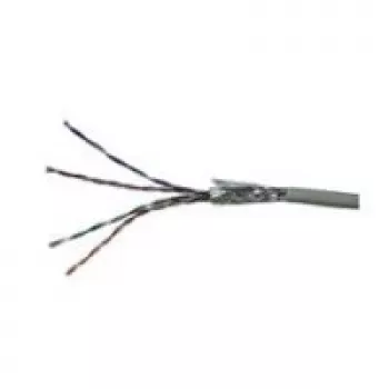 Wentronic Goobay CAT 5e Network Cable, SF/UTP, Grey, 100 m - CCA Copper Mix, AWG 24/1 (solid), PVC (68709)