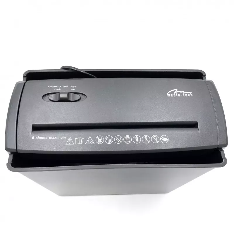 SHREDDER - Documents Shredder. Cutting Paper, Foil, CD/DVD Discs, Credit Cards. (MT215)