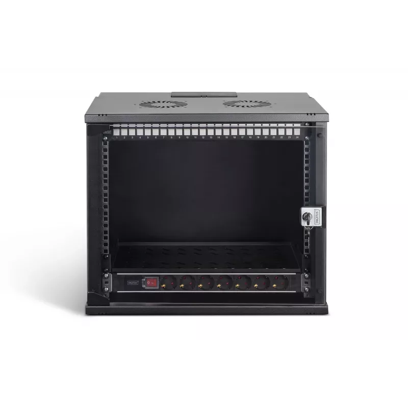 DIGITUS Network-Set SOHO Pro, 483 mm (19 inch) - 9HE, 540 x 400 mm (B x T)