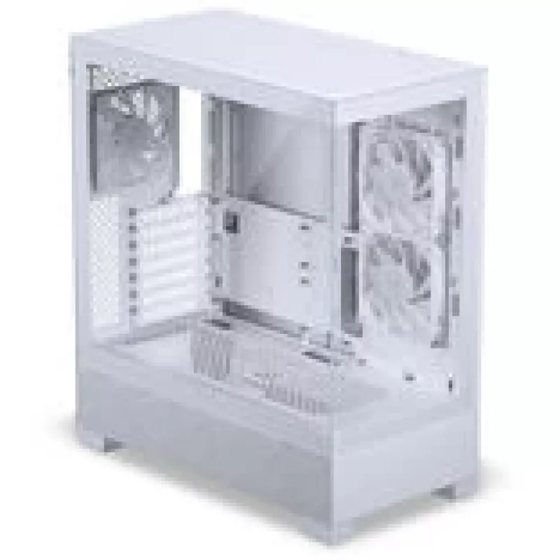 PHANTEKS XT View Matrix PC-Enclosure, Midi-Tower, E-ATX, Tempered Glass, Matrix LED - White (PH-XT523VM1_DWT01)