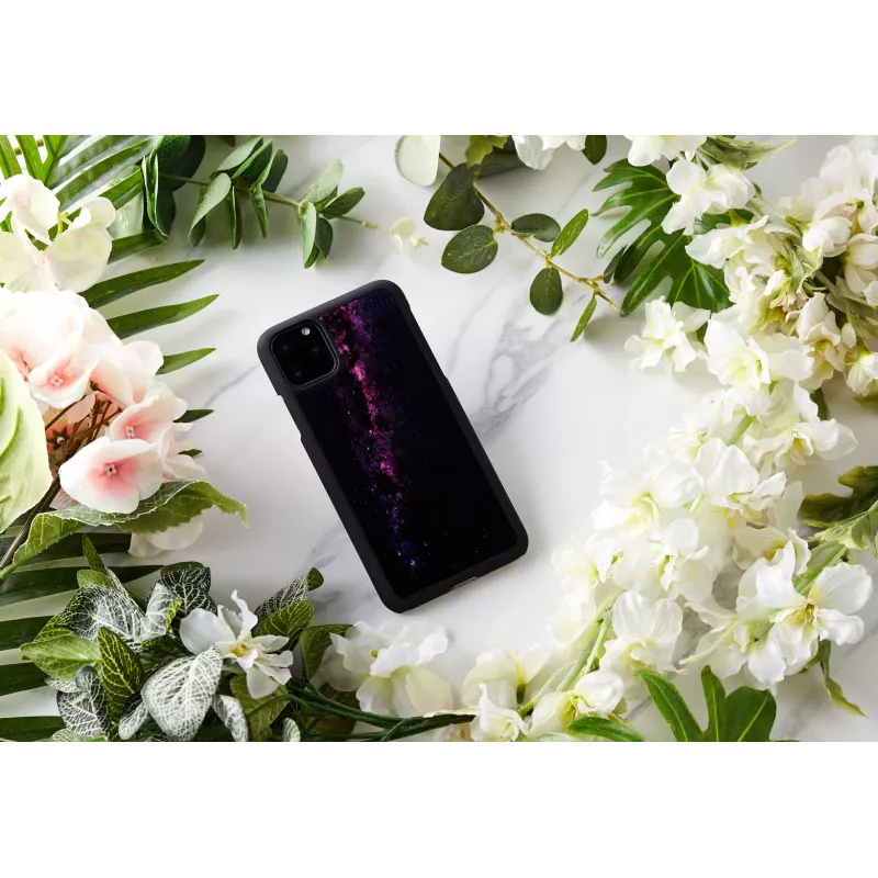 Smartphone case iKins for iPhone 11 Pro Max — milky way black
