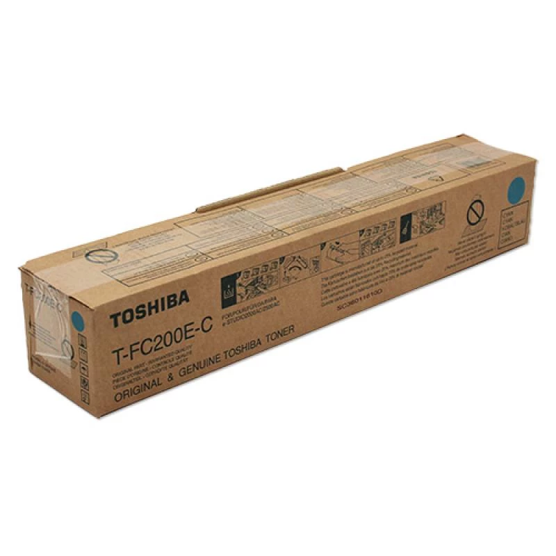 Toshiba 6AJ00000259/T-FC200EC Toner-kit Cyan. 33.6K Pages for Toshiba
