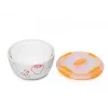 Salad bowl Oursson BS4781RC/OR Round Ceramic 2 pcs