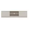 TV cabinet MALWA 140 by top e shop — 1400×400×360 mm, cashmere laminate, 2 doors, 1 shelf