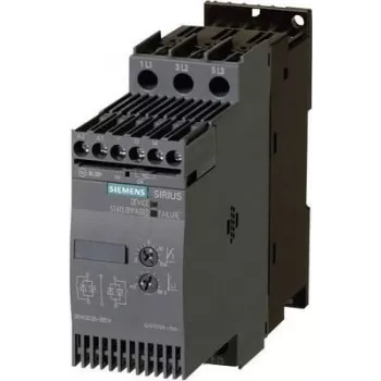 Siemens Soft Starter Motor Power at 400 V 22 kW Motor Power at 230 V 11 kW 400 V/AC Rated Current 45 A 3RW3036 (3RW3036-1BB14)