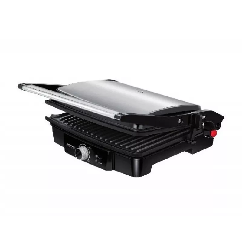 Contact grill MPM MGR-09M - 2000 W, panini grill, adjustable top plate
