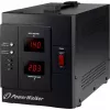 Bluewalker PowerWalker AVR 3000/SIV - Automatic Voltage Regulation - AC 230 V - 2400 Watt - 3000 VA - 2 Output Plugs (10120307)