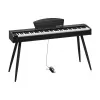 Digital piano Kruger & Matz KMDP-45P-BK — matt black finish, weighted keys