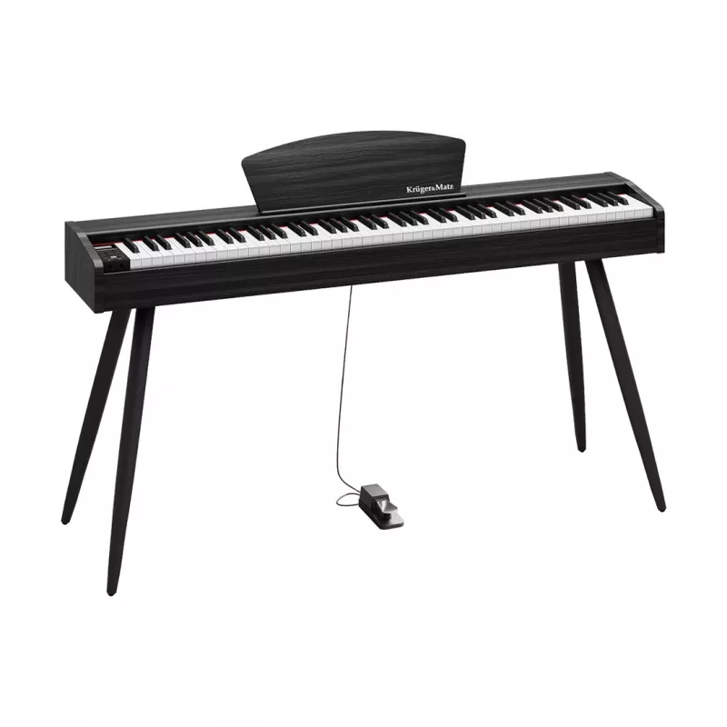 Digital piano Kruger & Matz KMDP-45P-BK — matt black finish, weighted keys