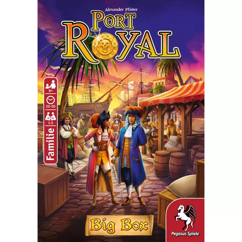 Pegasus Spiele Port Royal Big Box board game