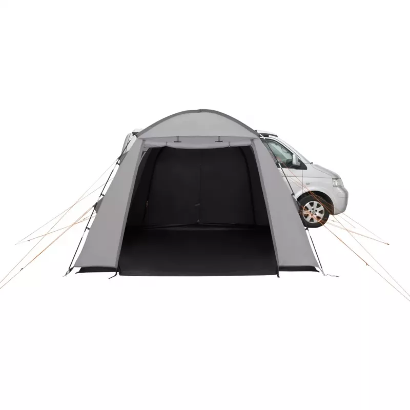 Side awning easy camp 120504 — detachable polyester ground cloth, fiberglass poles, height 2050 mm, weight 7.6 kg